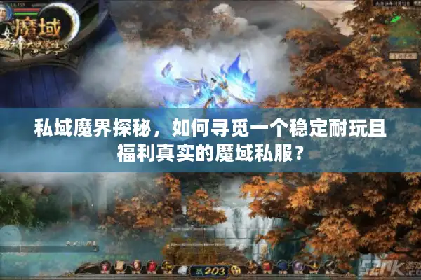 私域魔界探秘,如何寻觅一个稳定耐玩且福利真实的魔域私服? 私域魔界探秘,如何寻觅一个稳定耐玩且福利真实的魔域私服?